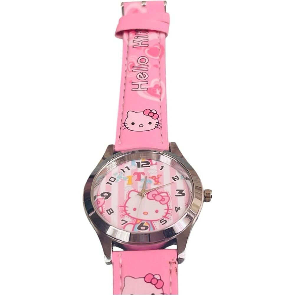HELLO KITTY Pink Kids Watch - Picture 3 of 5